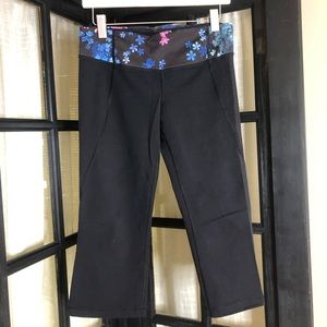 Lululemon Cropped Leggings Petal Pop